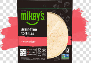 Mikey  39 s Grain Free Tortillas  HD Png Download