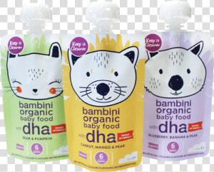 Bambini trio   Bambini Organic Baby Food  HD Png Download