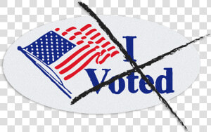 One Person  No Vote   Voted Sticker Transparent Background  HD Png Download