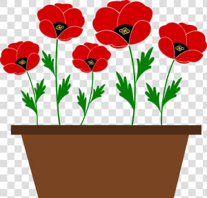 Plant flower seed Plant   Flowers Pot Clip Art  HD Png Download