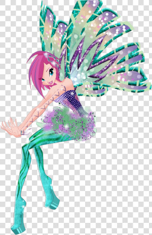 Winx Club Characters Tecna  HD Png Download