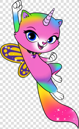 Rainbow Butterfly Unicorn Kitty Nickelodeon Clipart   Felicity From Rainbow Butterfly Unicorn Kitty  HD Png Download