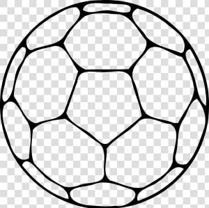 Handball Clip Arts   Outline Of Football  HD Png Download