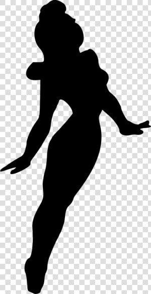 Woman Dancing Silhouette   Portable Network Graphics  HD Png Download