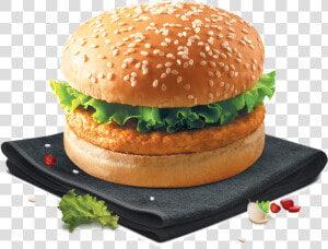 Kiddy Chicken Burger  HD Png Download