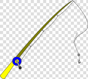 Fishing Rod Clip Arts   Fishing Rod  HD Png Download