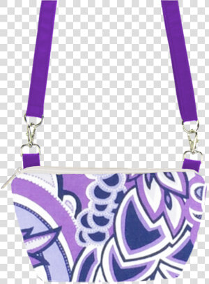 Nylon Purple Crossbody Bag  HD Png Download