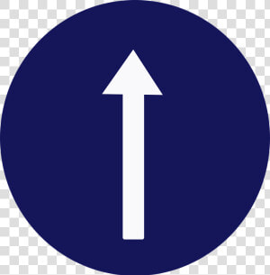 Straight  Arrow  Sign  Top  Road Sign  Roadsign   Sign Top  HD Png Download