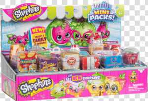 Shopkins Family Mini Packs  HD Png Download