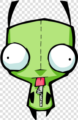 Gir Invader Zim   Png Download   Invasor Zim Gir Png  Transparent Png