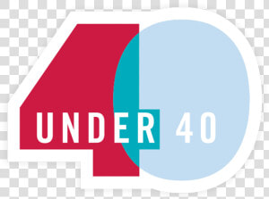 Uga Names Latest 40 Under 40 Class   40 Over 40 Logo  HD Png Download