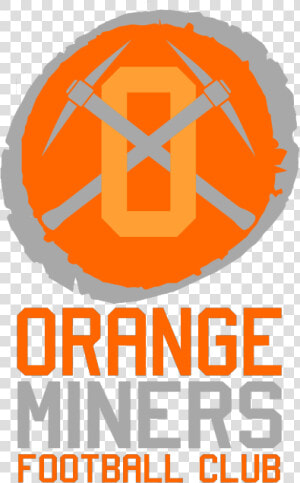 New Orange Miners Logo   Circle  HD Png Download