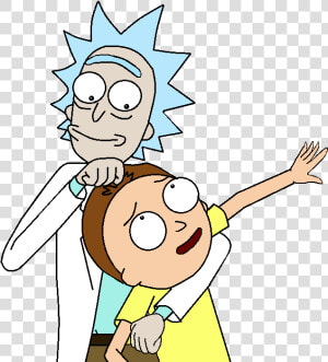 By Kory On Deviantart   Rick And Morty Transparent  HD Png Download