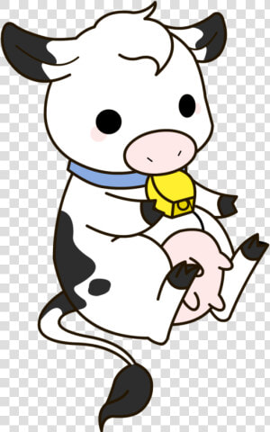 Clip Art Kawaii Cows   Cow Clipart  HD Png Download