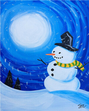 “frosty The Snowman”   Paintings Of Frosty The Snowman  HD Png Download