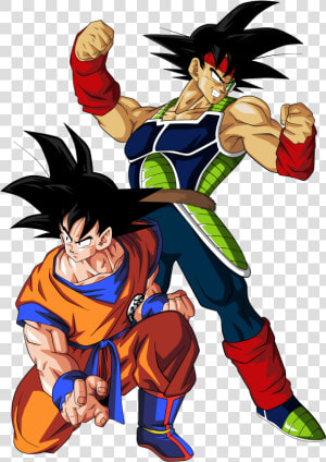 Dragon Ball Goku And Bardock  HD Png Download