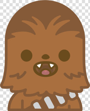 Star Wars Png Emoji Chewbacca Png   Kawaii Star Wars Chewbacca  Transparent Png