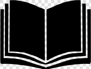 Thumb Image   Black And White Book Logo Design  HD Png Download