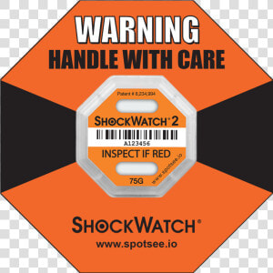 Shockwatch2 75g Impact Indicator   Poster  HD Png Download