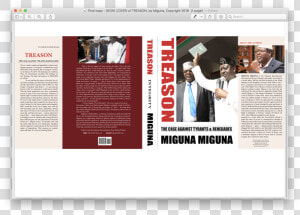 Miguna Miguna Treason  HD Png Download