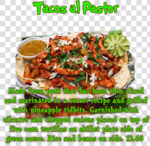 Tacos Al Pastor Png  Transparent Png