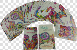 Cute Custom Tarot Deck Set Print Oracle Cards   Arch  HD Png Download