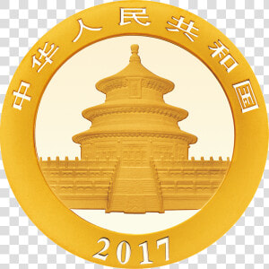 China Panda 8g Gold Coin   2017 30 Gram Silver Panda  HD Png Download