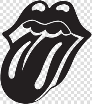 Rolling Stones Black Tunge Lips Band Symbol   Vector Rolling Stones Logo  HD Png Download