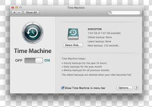 Time Machine Last Backup  HD Png Download