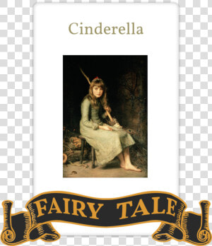 Cinderella Tale  Short Story   John Everett Millais Cinderella  HD Png Download