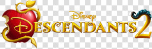 Transparent Mal Descendants Png   Disney Descendants 2 Logo Png  Png Download