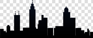 Clip Art Denver Skyline Vector   Silhouette City Skyline Line Art  HD Png Download