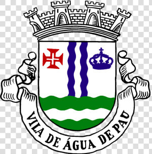 Stadtwappen Agua De Pau   Crest  HD Png Download