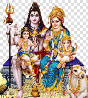 Shiv Sanker Family Logo   Shiva God  HD Png Download