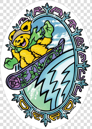 Grateful Dead Snowboard Shirt  HD Png Download