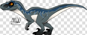 Mlp Blue Velociraptor  HD Png Download