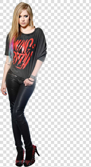 Avril Lavigne Rockstar Outfit  HD Png Download