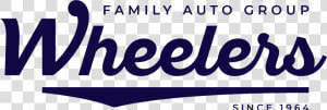 Wheelers Family Auto Group   Graphic Design  HD Png Download