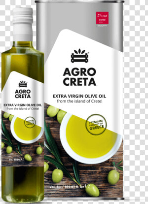 Extra Virgin Olive Oil   Agro Creta Olive Oil  HD Png Download