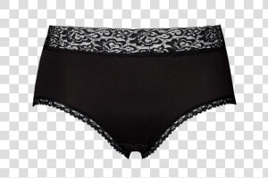 Women S Silk Touch Panty With Lace Trim  HD Png Download