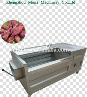 Automatic Brush Type Cassava Washing And Peeling Machine   Drawer  HD Png Download