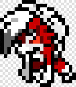 Lycanroc Midnight Form Pixel Art  HD Png Download