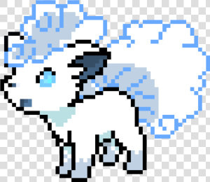 Alolan Vulpix Pixel Art   Png Download   Alolan Vulpix Pixel Art  Transparent Png