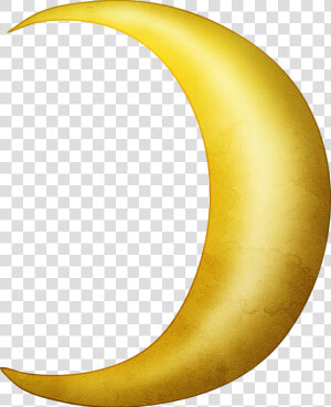 Crescent Moon Lunar Phase Clip Art   Half Yellow Moon Png  Transparent Png