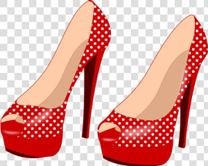 Sandal high Heeled Footwear area  HD Png Download