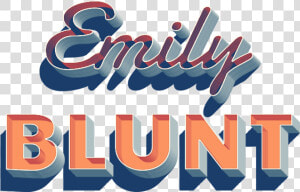 Emily Blunt Name Logo Png   Calligraphy  Transparent Png