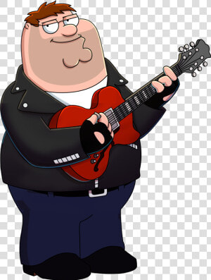 Family Guy Peter Griffin Guitar  HD Png Download