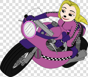 Heartfilia As A Motorbike Racer   Motorcycle  HD Png Download