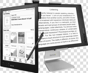 3 Inch Flexible Carta Screen Onyx Boox Max 2 E reader   Onyx Boox Max2  HD Png Download