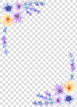  ftestickers  background  frame  edging  corners  flowers   Beautiful Background For Word  HD Png Download